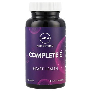MRM Nutrition, 完全維生素 E，60 粒軟凝膠