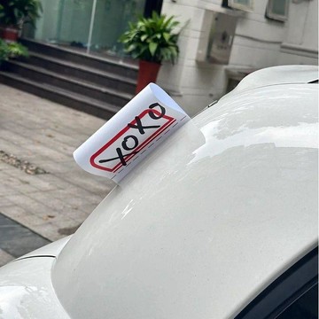 EXO車貼汽車XOXO水洗標籤車身定製裝飾男團LOGO創意