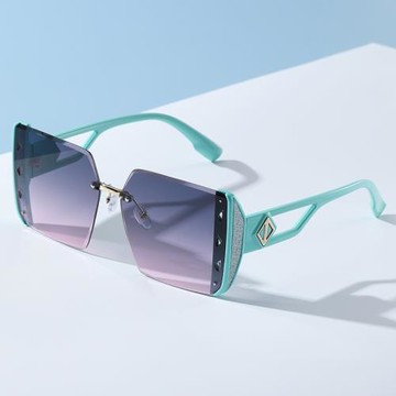 防紫外線網紅墨鏡女圓臉大框太陽眼鏡男時尚防曬街拍眼鏡女潮7078