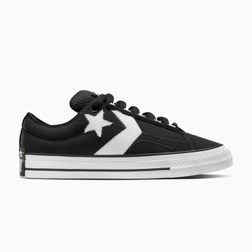 CONVERSE STAR PLAYER PUFF OX 低筒 滑板鞋 休閒鞋 男鞋 女鞋 黑色-A11483C