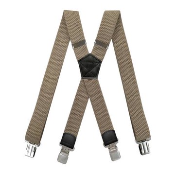 男女X型背帶夾戶外吊褲帶滑雪機車運動吊帶肩帶玉米紋3.8厘米寬