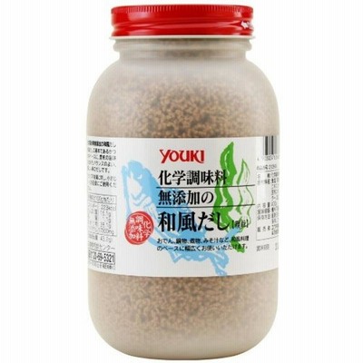 ユウキ 化学調味料無添加の和風だし 400g