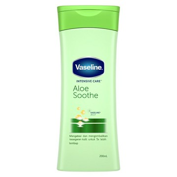 Vaseline 潤膚乳液 200ml/瓶(蘆薈清爽) [大買家]