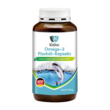 Kalso 科德司 魚油軟膠囊 268g  400顆  1罐