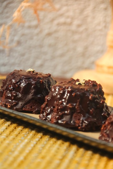 濃心榛果脆皮巧克力蛋糕四入禮盒(無麩質)