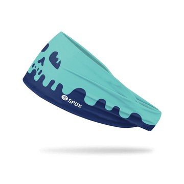 ADV【POISON FRUIT 毒藍莓 藍色系】速乾排汗 免綁無痕機能頭帶