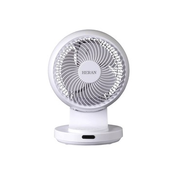 HERAN 9吋 3D擺頭 奈米銀抑菌 快拆式循環扇 HAF-09CS31A