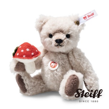 STEIFF Teddy bear with lucky charm 海外限量版
