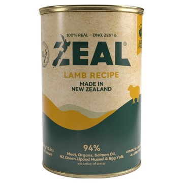 ZEAL 真致 全齡犬野牧無穀94%鮮肉主食狗罐  放牧羊  390g  1罐