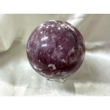 遇見～天然水晶 梅花碧璽 水晶球  碧璽 綠碧璽 獨角獸色系 碧璽水晶球 旺夫石 水晶 礦石