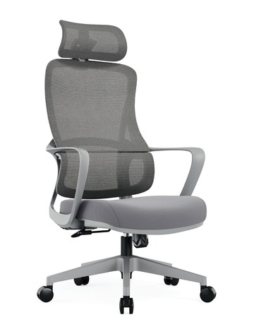【尚品傢俱】※自運價※ Q-CM-1667-1 格雷斯人體工學網椅(高背)(灰色)(布)