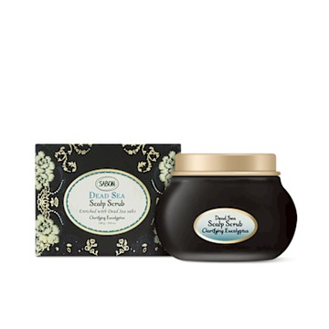 SABON 淨煥尤加利 死海黑礦泥頭皮磨砂膏 300g
