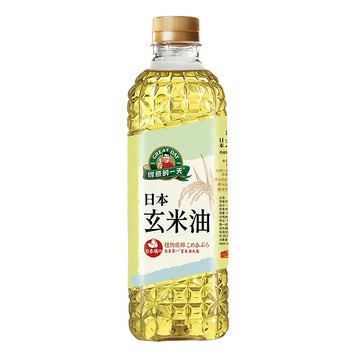 得意的一天 日本玄米油 日本玄米油大廠 高溫烹調適用  600ml  1瓶