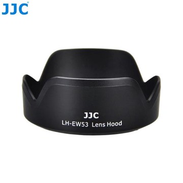 JJC 適用佳能EW-53遮光罩EF-M 15-45mm鏡頭EOS M50 M10 M5 M6 M3 M100微單數碼相機配件49mm卡口保護罩