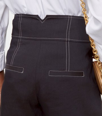 Veronica Beard Alicia high-rise shorts