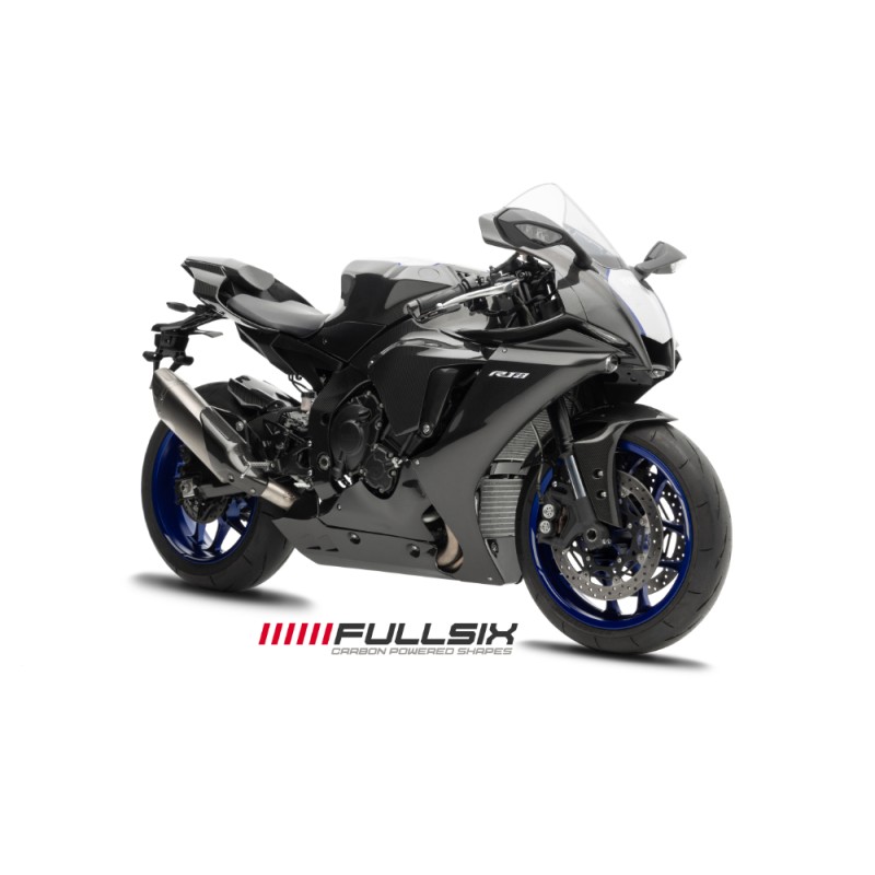 FULLSIX（フルシックス） ドライカーボン製 シングルシートカウル （FULLSIX製シートカウルを取り付けの方専用形状） YAMAHA YZF-R1  （15-19）（20-）（クリアコート（艶あり）×245Twill 綾織り） | LINEショッピング