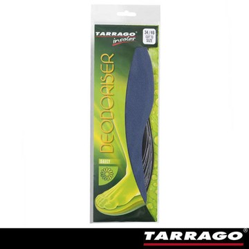 除臭鞋墊(全尺寸可自行剪裁)：保持雙腳乾爽舒適！【TARRAGO塔洛革】