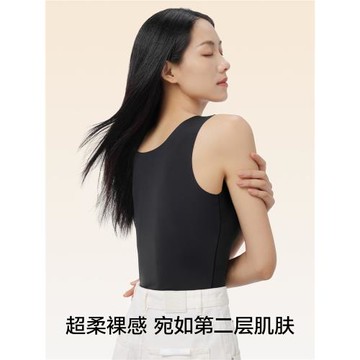 草本初色保暖背心女帶胸墊秋衣2025新款秋冬吊帶打底衫內搭肌底衣