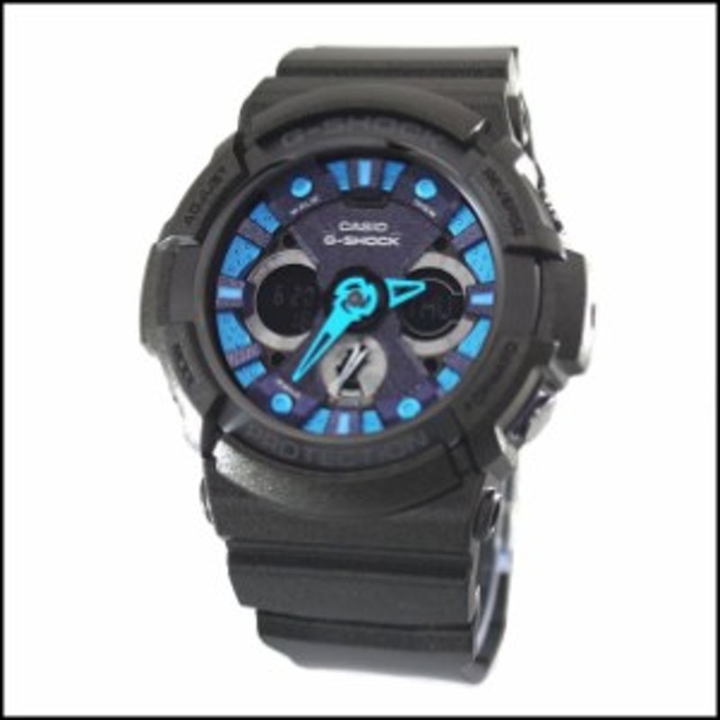 CASIO watch G-SHOCK GA-200SH-2A Mens | LINEショッピング