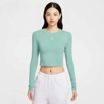 NIKE AS W NSW NK CHLL KNT LS CRP 女 長袖上衣 HF5323018