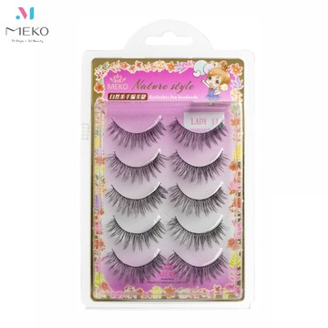 純潔Doggy Eyes手工仿真假睫毛 - (濃黑款 11) S-092【官方旗艦店】