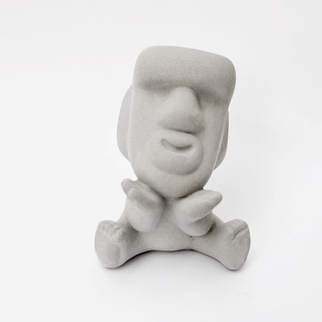 〖T-bone〗摩艾第三彈 我最可愛 迷你盆器 擴香石 聖誕 交換禮物