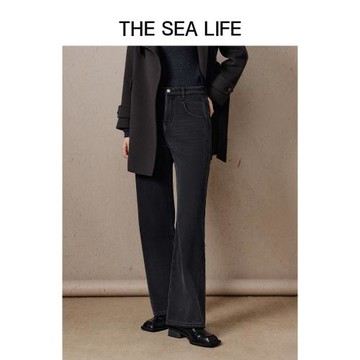 THESEALIFE休閑褲冬微喇牛仔褲D18305-1