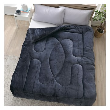 Ishur 伊舒爾 石墨烯法蘭絨暖暖被 台灣製造  200 x 150cm  極致灰