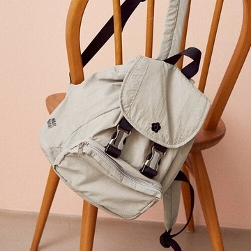 MARY QUANT × PUBLUX 小花刺繡 尼龍 後背包 日本代購 98066705