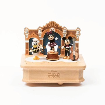 【知音Jean】迪士尼Disney搖擺轉架音樂鈴(1062435)-復古米奇【墊腳石】