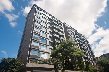 〔日本清水建設〕敦北尊榮豪宅，看樹梢，隱蔽高｜台北市松山區敦化北路