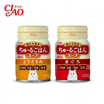 【蝦皮直營】CIAO 日本製 啾嚕飲 120g/罐 機能肉泥補充液 補水 綜合飲養食 零食 貓肉泥 補充營養