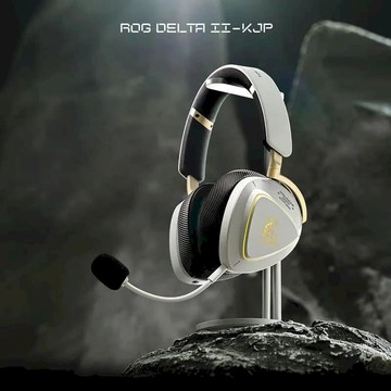 滑鼠 | 鍵盤｜耳機 ASUS華碩 ROG x 小島工作室 小島秀夫限量聯名耳機 Delta II-KJP 無線三模電競耳機