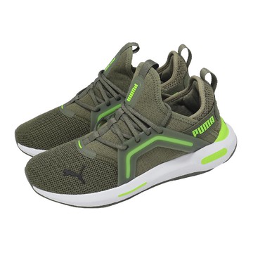 慢跑鞋 Softride Enzo 5 男鞋 綠 白 緩衝 支撐 運動鞋 311098-05