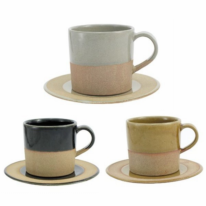 カップ ソーサー おしゃれ 陶器 カフェ ソイル マグカップ プレート セット コーヒーカップ マグ 和食器 通販 Lineポイント最大0 5 Get Lineショッピング