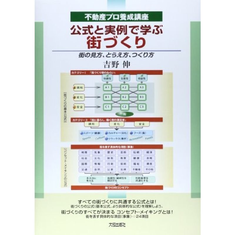 公式と実例で学ぶ街づくり?街の見方、とらえ方、つくり方 (不動産プロ養成講座)