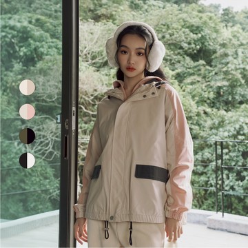 50% Fifty Percent｜極暖三穿防風撞色絨毛外套【期間限定】｜02562141005