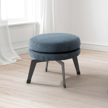 AS雅司-亞力深灰布旋轉椅(兩色)-40*40*38cm