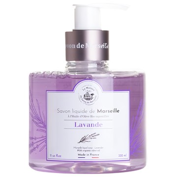 La Maison du Savon de Marseille 馬賽皂之家 古法液體馬賽皂 含天然植萃角鯊烯成分  330ml  1瓶