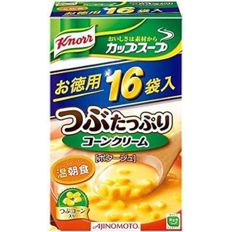 味の素 クノール カップスープ つぶたっぷりコーンクリーム 16袋入×12個