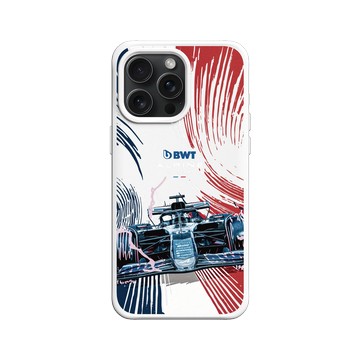 iPhone 15 Pro Max SolidX 白 - Alpine - BWT Alpine Formula One Team A524 France