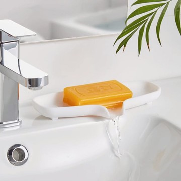 矽膠瀝水皂盤/肥皂架-3入-多色可選 灰