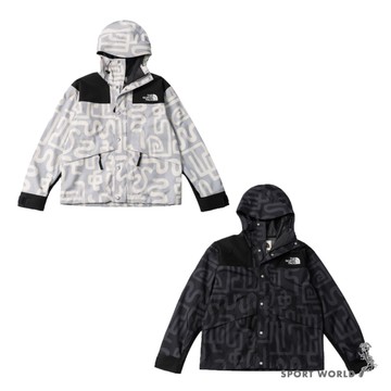 The North Face 北面 連帽外套 男裝 1986 CNY 防水連帽衝鋒衣 灰/黑【運動世界】NF0A8AKJ8H1/NF0A8AKJ8R0