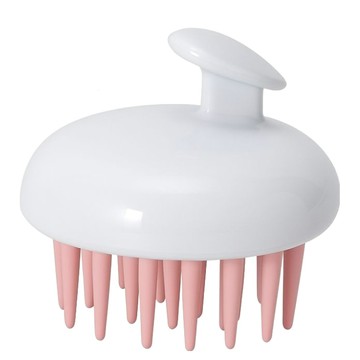 按摩洗髮器  1個  白色/粉色-頭皮按摩刷  洗頭神器  深層清潔  頭皮SPA