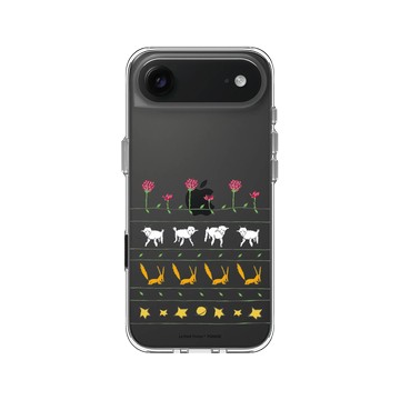 iPhone Air Clear Case（相機按鈕） 透明 - Le Petit Prince 小王子 - 條紋 - 圖樣