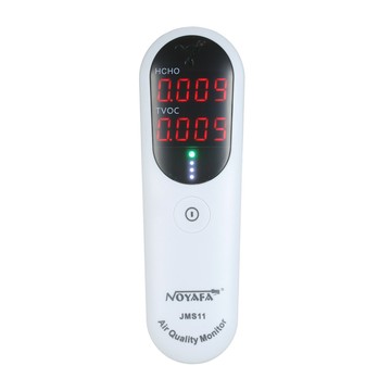NOYAFA 便攜式甲醛檢測器室內空氣質量監測器 HCHO 和 TVOC,帶有用於家庭 HVAC 系統的有聲報警 LED