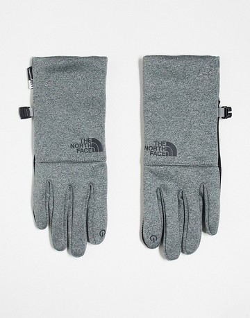 The North Face Etip gloves in grey