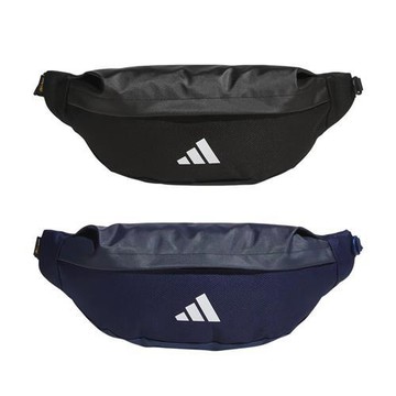Adidas 腰包 斜背包 隔層 黑/藍【運動世界】JZ2102/JZ2103