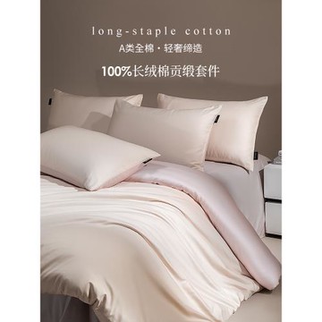 高端60支長絨棉床上四件套全棉純棉床單被套床笠2025新款秋冬床品