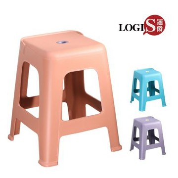 LOGIS邏爵家具－多彩堆疊凳 塑膠椅 餐桌椅 3色【CT-HX10】